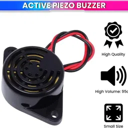 amicisolar Active Piezo Buzzer for DALY BMS, 95db Electronic Buzzer Alarm DC 3-24V Digital Voltage Tester image 2
