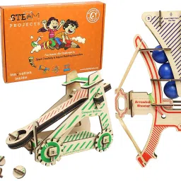 DIY Catapult Kit, Learning Educational Engineering STEM Construction Activity Toys for 7 8 9 10+ Years Boys Girls-22