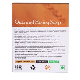 TNW the natural wash Handmade Oats & Honey Moisturizing Soap For Combination Dry Skin - 100 g image 3