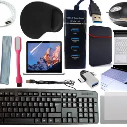 ANJO KeyboardLEDMous-WrisPad-3Hub-3n1ClnOTG2n1-Ext-LED-Skin-14.6iScrn&KeyGuard&Sleeve Combo Set Designed for Gaming-27