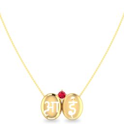 PC Jeweller PJeweller The Azalia 22kt Yellow Gold Pendant-image-1