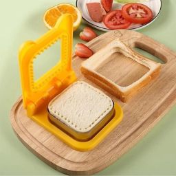 Sandwich Cutter and Sealer – Square Pocket Sandwiches Maker for Kids' Lunchables Roti Maker-26