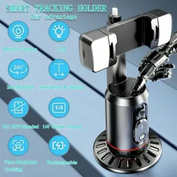 KRISHIV GADGET HUB 360° Q02 Single Gimbal for Mobile, Camera image 3