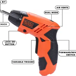 black+decker With KC4815-IN Screwdriver Bit Set image 3