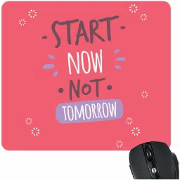 ZORI QuotesRSE Enterprises Gaming Mouse Pad - Computer Laptop PC| Work from Home/Office | Anti-Skid, Anti-Slip, Rubber Base . Mousepad-picture-8
