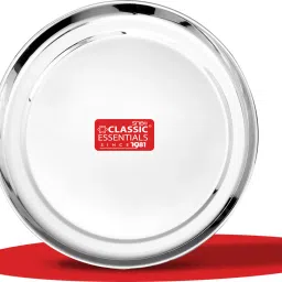 Stainless Steel Rajbhog Dinner Plate-image-21