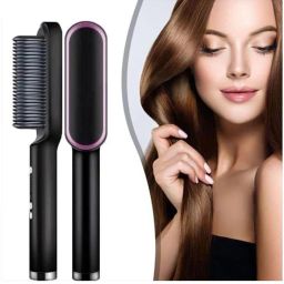 SANGAM Hair Straightener Comb Brush For Men & Women Hair Straightening , Smoothing Comb Personal Care Appliance Combo-image-84