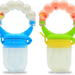 Baby Pacifier New Born With Rattle Handle Silicone Fresh Fruit Safe Kids Soother-28