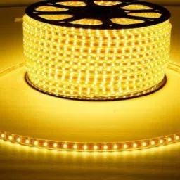 600 LEDs 5 m Yellow Steady Strip Rice Lights-25