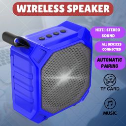 Clairbell Baby (PORTABLE DESKTOP SPEAKER) Mini Size Speaker With Deep Bass SoundY10 8 W Bluetooth Laptop/Desktop Speaker image 2