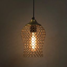 Hanging Golden Steel light, hanging light and fixture Pendants Ceiling Lamp-image-76