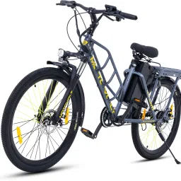 HUM Standard Long Range 26 inches Single Speed Lithium-ion (Li-ion) Electric Cycle-image-40