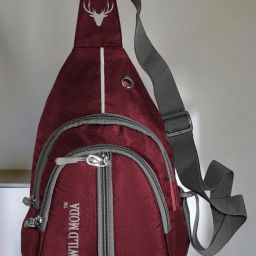 Maroon Men & Women Sling Bag Multi-Function Unisex Sling Backpack: Crossbody Chest Bag for Travel and Leisure-image-16