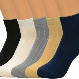 Men Solid, Self Design Ankle Length, Calf Length, Low Cut, Peds/Footie/No-Show-image-43