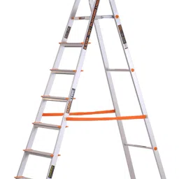 8 Steps ladder for home With Anti Slip Shoes Aluminium Ladder-27
