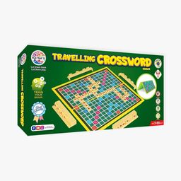 bkdt marketing Travelling Crossword English Word Puzzle Game for Kids Vocabulary Builder Strategy & War Board Game-picture-0