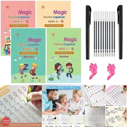 Magic Practice Copybook Set - Tracing Numbers & Letters for Preschoolers-picture-18
