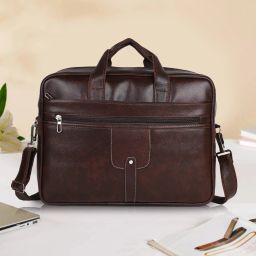 Men & Women Brown Messenger Bag-image-76