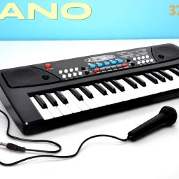 X273 Keys Piano Toy with Microphone, USB Power Cable & Sound Recording Best Birthday Gift for Boys and Girls Musical Instruments Analog Digital Piano-image-52