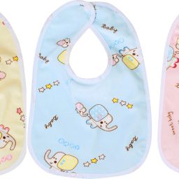 Waterproof baby bibs/aprins for the babies elephant print pack of 3-picture-28