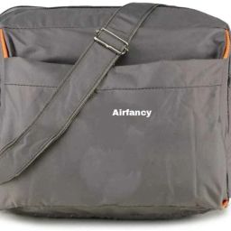 Grey Men & Women Sling Bag sling bag cross body Travel office Messenger one side bag with Adjustable strap-image-5