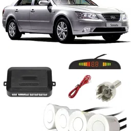 PKNA0201 White Car Reverse Parking Sensor with LED Display 4 Sensor PKNA0201 Parking Sensor-picture-15