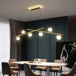 smartway lighting Nora Gold LED Smart Voice Assist Chandelier-picture-5