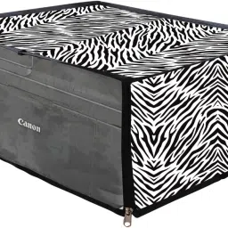 LoomStar Pixma E4270 / E4570 All-in-One Ink Efficient Printer Zebra Print Printer Cover image 2
