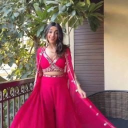Embroidered Stitched Lehenga with Jacket-image-5