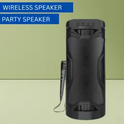 SACRO Bubble (PORTABLE BLUETOOTH PARTY SPEAKER)With Karaoke Mic High Quality SoundW64 30 W Bluetooth Party Speaker-23