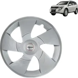 XUV 500 XV5 Silver 17 INCH Wheel Cover For Mahindra XUV 500-image-65