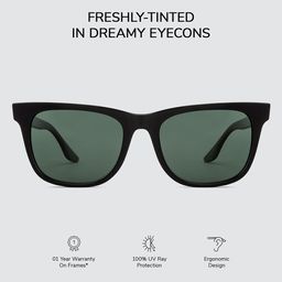 John Jacobs Wayfarer Sunglasses with Polarised and UV Protected Lens 152259 image 2