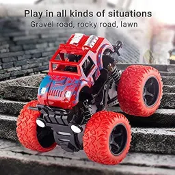 Mini Monster Trucks Friction Powered Cars for Kids Big Rubber Tires-29