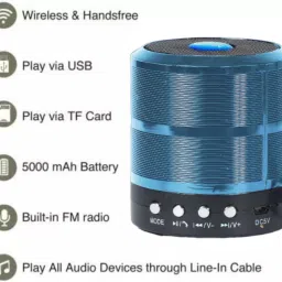 JHN WS 887 BEST SPEAKER 10 W Bluetooth Party Speaker 10 W Bluetooth Party Speaker 10 W Bluetooth Speaker image 4