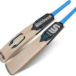 strauss Launcher | Suitable Only for Tennis Ball | Size: Short Handle | Kashmir Willow Cricket Bat For 15+ Yrs-picture-2