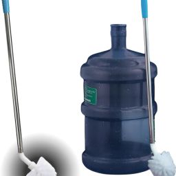 20L Water Can Cleaning Brush, 360° Rotating Long Handle Nylon Wet Brush-image-83