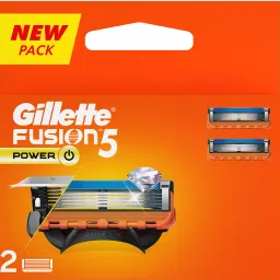 gillette Fusion Power - shaving blades for men with beard shaping back blades image 2