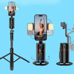 EVAAENTERPRISES P02 Gimbal For Quality Video Shooting 2 Axis Gimbal for Mobile, Camera-6