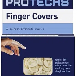 First Aid Finger Cots - Protection for Finger Tips From Cuts, Burns or Blisters Finger Sleeve-image-8