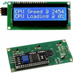 ihc 16x2 LCD Blue with I2C Module for Arduino Electronic Components Electronic Hobby Kit image 2