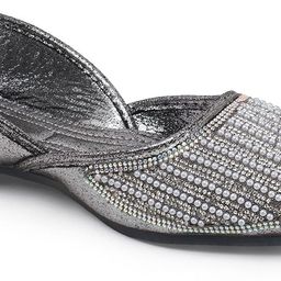 carlton london Women's Beaded & Embellished Ethnic Mojaris Mojaris For Women-picture-28