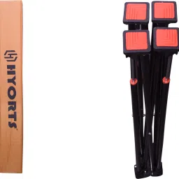 hyorts ® Carrom Stand Foldable Height Adjustable Carrom Stand L Carrom Stand image 3