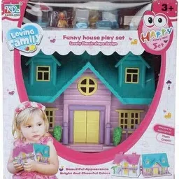 snm97 Dream Funny House Play Set Doll House Set for Boys and Girls_74-picture-25