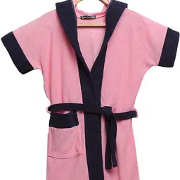 elevanto Pink-Navy XXL Bath Robe-picture-10