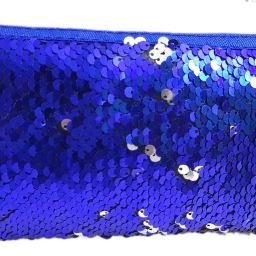 Women Blue, Silver Cosmetic Bag-image-15