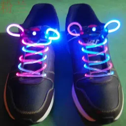 Hoaxer Party Dancing Luminous LED Shoelaces Flashing Shoe Lace-image-99