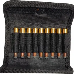 315 & 30.06 Rifle Cartridges Pouch Racquet Carry Case/Cover Free Size-11