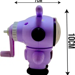 pw pencilwala Space Rabbit Shaped Pencil Sharpener, Manual Sharpener for School Table Sharpener Machine, Office, Stationery Gift for Kids Sharpeners image 3