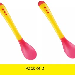 Temperature & heat Sensing Color changing Silicone feeding spoon For Infants- Silicon-image-92