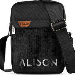 Black Men Sling Bag Side Bag For Men-image-12